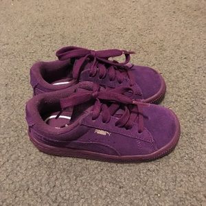 Purple Suede Puma (Classic) Sz 10